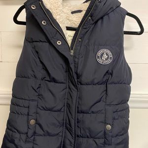 Abercrombie and Fitch hooded vest